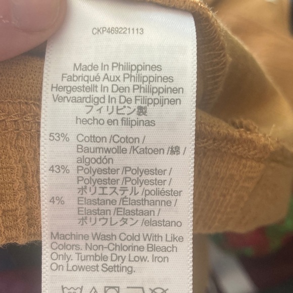 Madewell Tan Mini Wrap Dress size small - Picture 8 of 9